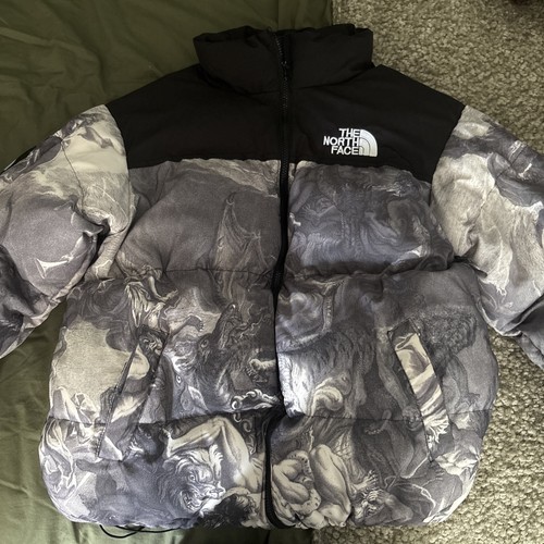 North face supreme puffer - north, x
