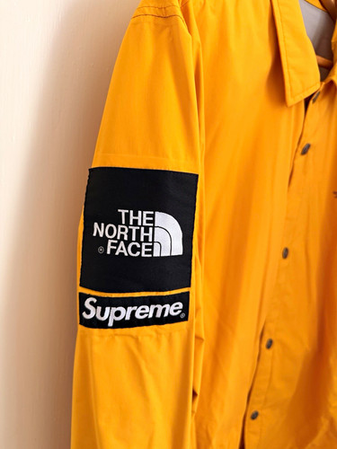 Supreme north face yellow - x,
