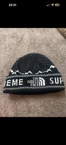 Supreme north face beanie - face,